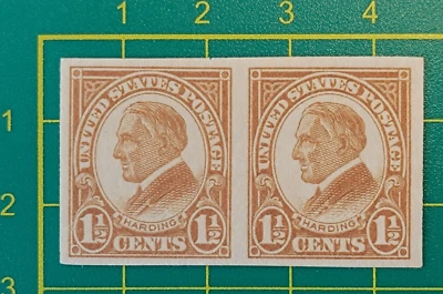 US Stamp, Scott A156, Trial Color mint, Imperforated PL PROOF on stamp paper, VF - Image 1 of 4