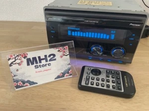 Pioneer Carrozzeria FH-P710MD 2DIN Car Audio CD MD Player with Remote Tested - Picture 1 of 15