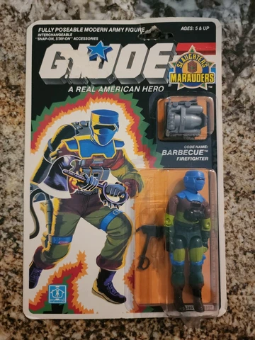 GI Joe Slaughter's Marauders Barbecue MOC Rare 1989 Cover