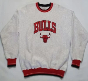 Vintage Chicago Bulls Legends Athletics Sweatshirt Size L - Picture 1 of 5