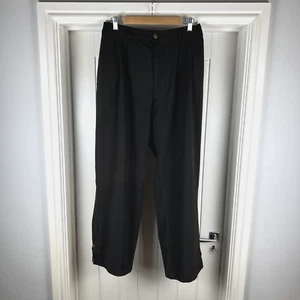 ProQuip Golf Trousers Men's Large Black Gore-Tex Waterproof Windproof Pants - Picture 1 of 15