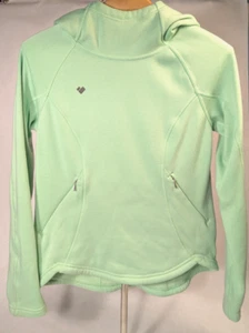 Obermeyer Aspen Colorado Linnea Gray Intergrated Hoodie Girls Large Mint Green - Picture 1 of 6