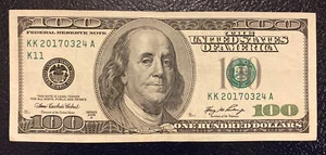 March 24th 2017 Birthday Anniversary Bill $100 US Dollars Note **L@@K**. - Picture 1 of 2