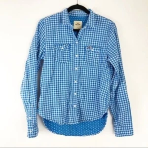 Hollister Hi-Lo Button Down Shirt - Size S - Picture 1 of 6