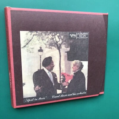 Count Basie APRIL IN PARIS Jazz Swing Big Band CD Digipak • Verve REMASTERED USA - Image 1 of 4