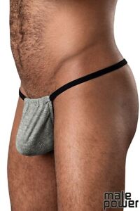 MALE POWER POSING STRAP THONG RIBBED & READY ONE SIZE 28-40