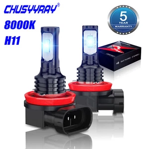 2x H11 H8 H9 Bombillas LED Azul Hielo Super Brillantes Luces Antiniebla DRL Luz Alta Potencia - Imagen 1 de 12