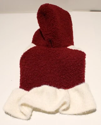 Fitwarm собаки платье одежды очень маленький толстовка с капюшоном флис с подкладкой 8» длина спины - Изображение 1 из 4