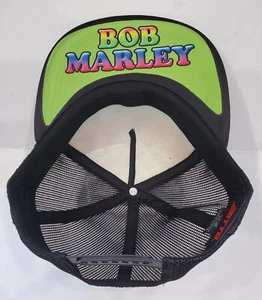 Airbrush Colors Reggae Ska Green B Marley Trucker Adjustable - Picture 1 of 2