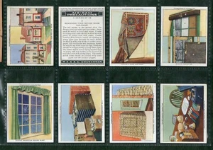 Tarjetas de cigarrillos de tabaco precauciones de ataque aéreo 1938, furgonetas móviles de gas, refugio, etc. - Imagen 1 de 3