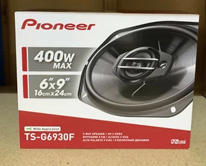 Pioneer 6x9 6x9" 400W Max Power 3-Way Car/Van Rear Deck Shelf Speakers Grills - Picture 1 of 1