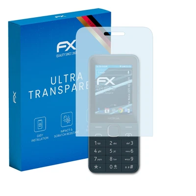 atFoliX 3x Screen Protection Film for Nokia 225 4G 2024 Screen Protector clear - Image 1 of 4