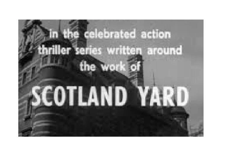 11 Episodes Of "Scotland Yard" On One mp3 Audio CD