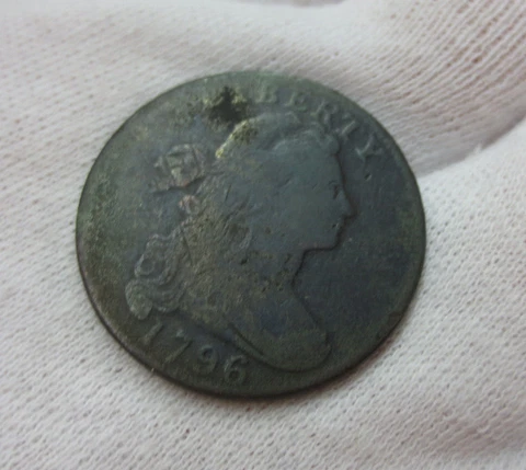 1796 (Rev. 1795) Draped Bust U.S. Large Cent (Nice Details - Estate Fresh) Cover