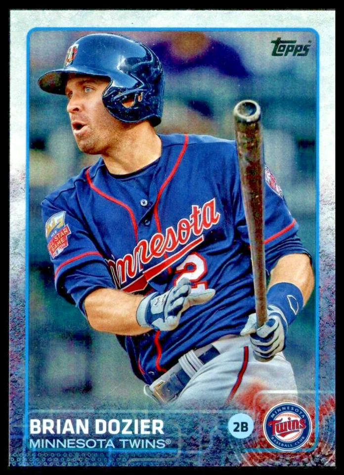 2015 TOPPS RAINBOW FOIL #259 BRIAN DOZIER MINNESOTA TWINS - Image 1 of 2