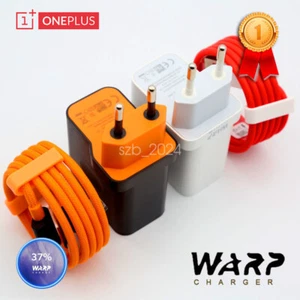 Oneplus 30W Warp Schnellladegerät Netzteil USB-C Ladekabel Für 6T 7 7T 8 8Pro - Bild 1 von 15