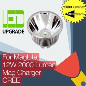 MagLite Rechargeable LED Conversion/upgrade bulb 2000LM Mag Charger Flashlight - Picture 1 of 3