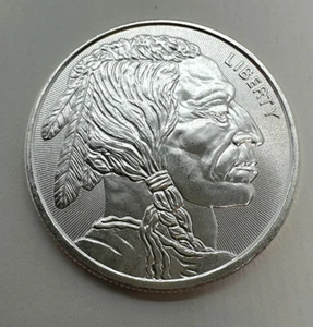 Buffalo 1 oz Silver Round Uncirculated .999 Fine Silver - #4 - Picture 1 of 4