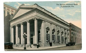 Jacksonville, FL. Banco Nacional Barnett, c.1914. Florida.  Vendido en 1997. - Imagen 1 de 2