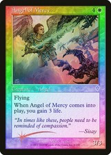 Angel of Mercy FOIL Invasion PLD White Uncommon MAGIC GATHERING CARD ABUGames
