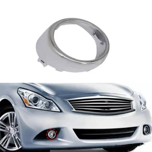 Chrome Right Fog Light Cover Ring Trim For Infiniti G25 G37 Sport M56 M37 Q70 - Picture 1 of 4