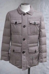 NEW Brunello Cucinelli 100% Cashmere Parka Grey Small $9K - Picture 1 of 7