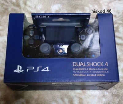 PS4 Dualshock 4 Controller 500 million Limited Edition Game Dual Shock Japan NEW - Image 1 of 4