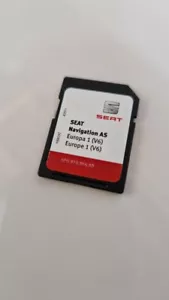 GENUINE SEAT DISCOVER MEDIA NAVIGATION AS MAP SD CARD V6 6P0919866AB 2018 - Picture 1 of 6