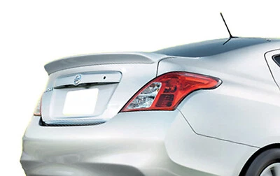 UNPAINTED SPOILER FOR A NISSAN VERSA Tiida Latio SPOILER 2012-2019 - Image 1 of 2