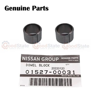 GENUINE Nissan Stagea WC34 RB26DETT Engine Block Cylinder Head Dowel Pin x2 - Picture 1 of 3