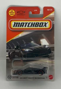 MATCHBOX 2025 2023 CHEVY CORVETTE Z06 CONVERTIBLE with FREE PROTECTOR - Picture 1 of 6