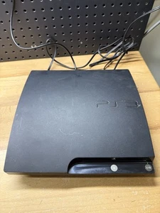 Sony PlayStation 3 PS3 Slim 120GB CECH-2001A Console Only Tested - Picture 1 of 6