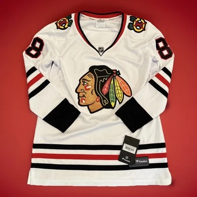 Chicago Blackhawks Jersey Womens Medium Patrick Kane #88 Breakaway NHL White - Image 1 of 4