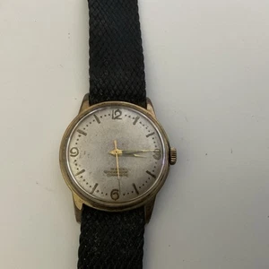 Alte Herren Armbanduhr Marke? Handaufzug, Durchmesser 33mm, Funktionsfähig - Bild 1 von 5