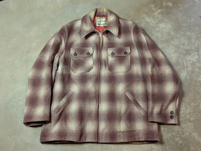 CHAQUETA DE LANA VINTAGE SOMBRA CUADROS MERRILL MAC JAC CINTURÓN ESPALDA AÑOS 50 ROCKABILLY 48 Foto 1 de 4