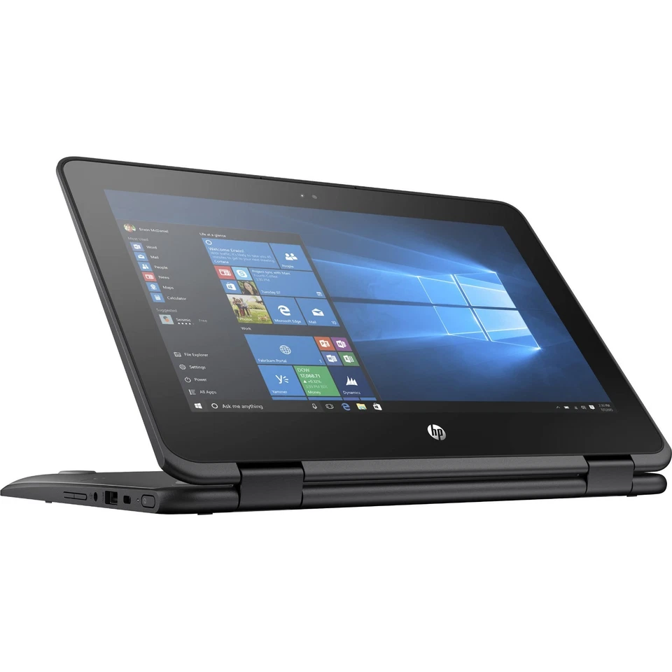 HP X360 11 G5 Touchscreen Laptop Intel Pentium 8GB RAM 128GB SSD Windows 11 Pro - Image 1 of 4