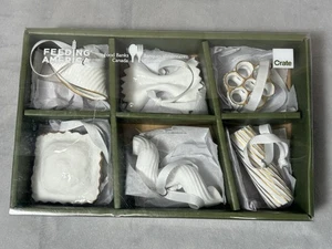 Juego de 6 adornos caja y barril papá leo’s pasta Navidad - Imagen 1 de 7