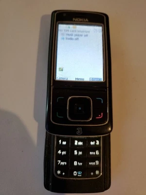 Nokia 6280 - Carbon Black (Unlocked) Mobile Phone - Image 1 of 4