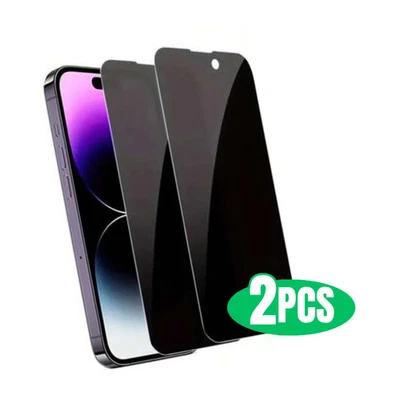 2шт 9H твердость анти-Peep протектор экрана для IPhone 11/12/13/14/15/16 Pro Max - Изображение 1 из 4