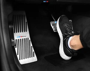 Fit BMW M  5 3 7 Series X3X5X6X7 Non-Slip Accelerator Brake Pedal new style 2pcs - Foto 1 di 13