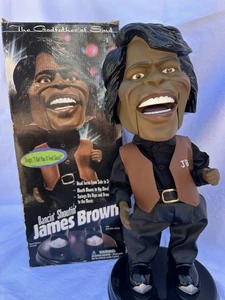 James Brown Dancin’ Shoutin’ Animated Figure Gemmy w/ Box 2001 - Picture 1 of 7