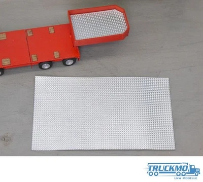 ELBE MODELL Elbe-Modell 6x10cm 2er Tränen- / Riffelblech 0,15mm selbstklebend für Umbau