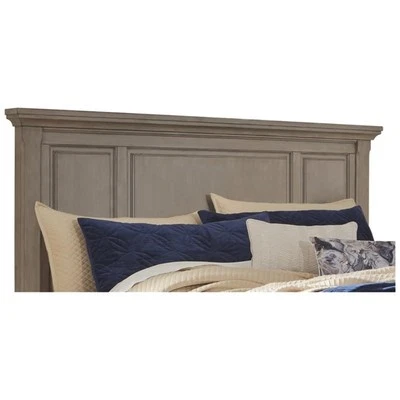 Pemberly Row Modern King California King Panel Headboard in Gray - Image 1 of 3