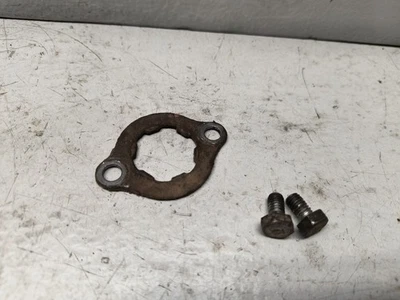 Honda XL600R XL600 1987 OEM placa de piñón delantera contra eje pernos de montaje de engranajes Foto 1 de 3