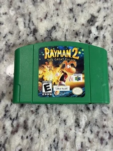 Rayman 2 The Great Escape Nintendo 64 N64 original gereinigt getestet funktioniert - Bild 1 von 2