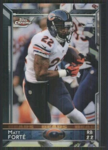 2015 Topps Chrome #32 Matt Forté Chicago Bears 2048 - Picture 1 of 2