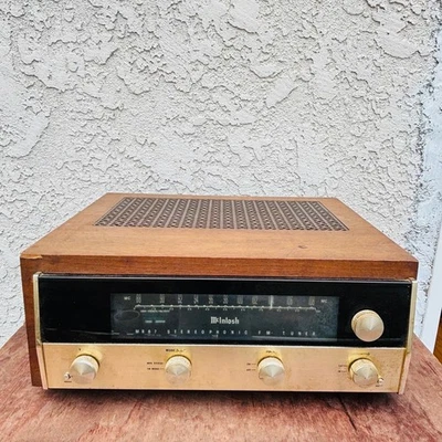 Sintonizador FM estéreo de tubo McIntosh MR67 de la década de 1960, equipo clásico de radio de audio para el hogar Foto 1 de 4
