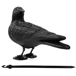 Full Body Crow Decoys for Hunting Halloween Decor Yard Garden Decor - Picture 1 of 9