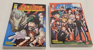 My Hero Academia English Manga Book Lot of 2 - Paperback - 3 4 - Kohei Horikoshi - Picture 1 of 4