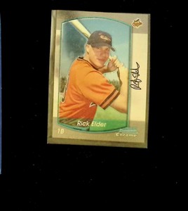 RICK ELDER 2000 Bowman Chrome #254 BUY ANY 2 ITEMS FOR 50% OFF   B203R1S7P15